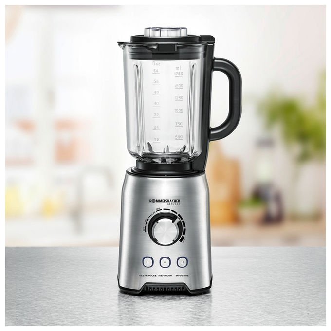 Rommelsbacher MX 1250 Frullatore da tavolo 1,75 L 1200 W 22000 rpm Acciaio inox