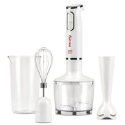 Girmi Frullatore ad Immersione con Accessori Bianco