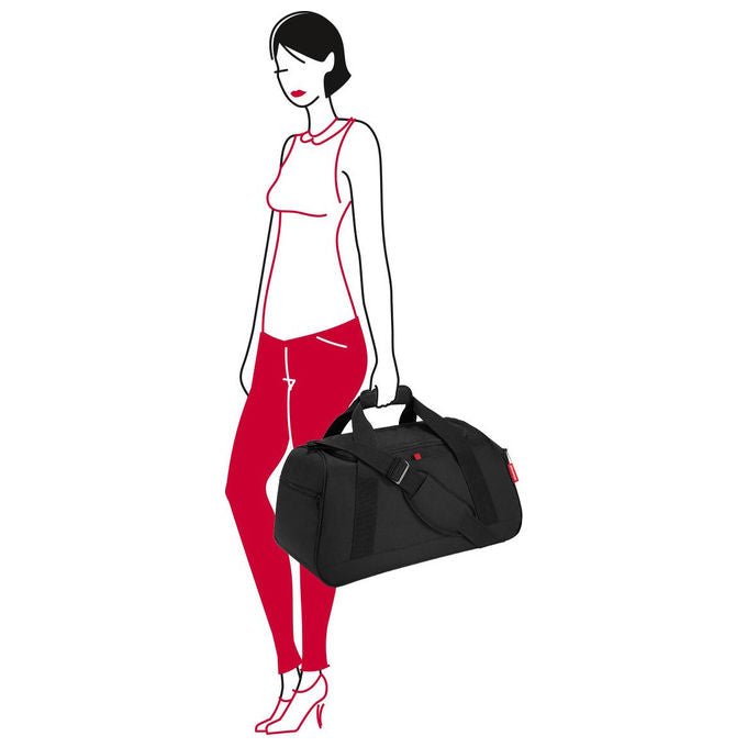 Reisenthel MX7003 activitybag Borsone 35 L Poliestere con Tracolla Imbottita e Tasche Organizzative colore Nero
