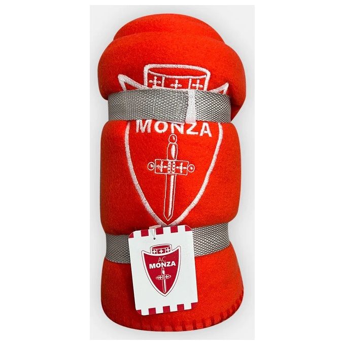 Monza Calcio Coperta Plaid Natale in Pile Misure 130 x 160 per un Comfort Caldo e Accogliente