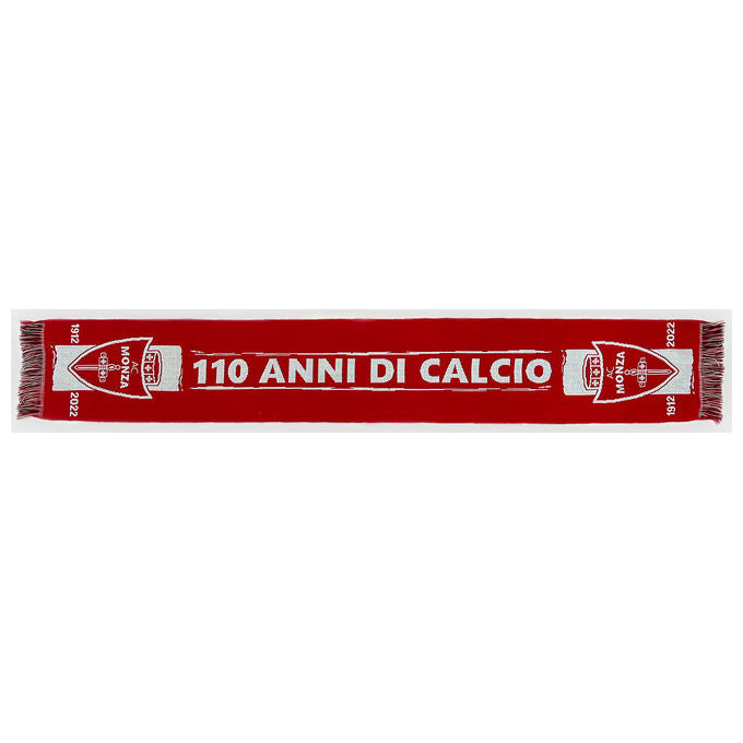 Sciarpa celebrativa ''110 ANNI DI CALCIO'' Colore Rossa