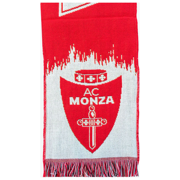 3ERRE Sciarpa Jacquard 01 Accessorio Ufficiale Per I Tifosi Del Monza Calcio