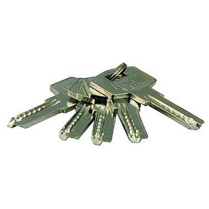 Chiavi per Cilindri Blinky Euro Ottone Nichelato