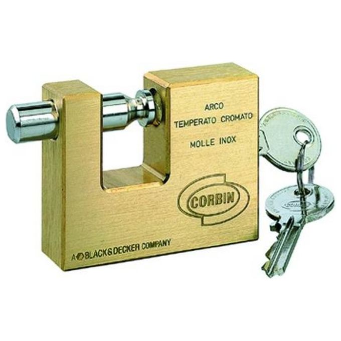 Lucchetti Corbin per Serrande Ottone mm. 90