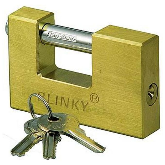 Lucchetti Blinky per Serrande Ottone Pesante mm. 75