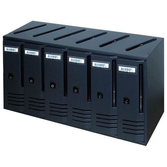 Casellari Postali Alubox Alu Ghisa con 6 6-Box 62x30x17,5
