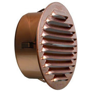 Griglie Aerazione Rame con Rete Imbocco Rame Diametro mm.125