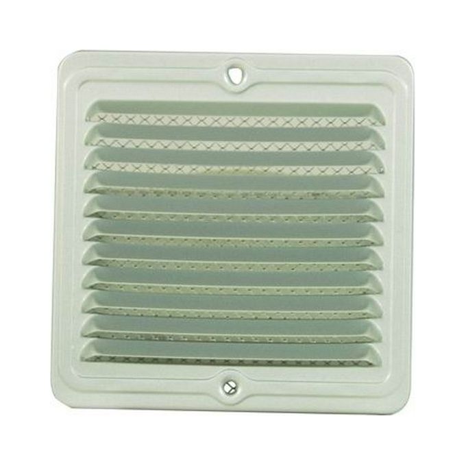 Griglie Aerazione Alu con Rete Alluminio Satinato mm.280x150