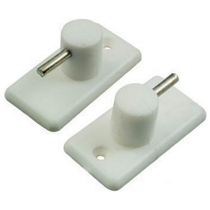 Ganci per Bris Bris Adesivi Forati Pz.100 Bianchi
