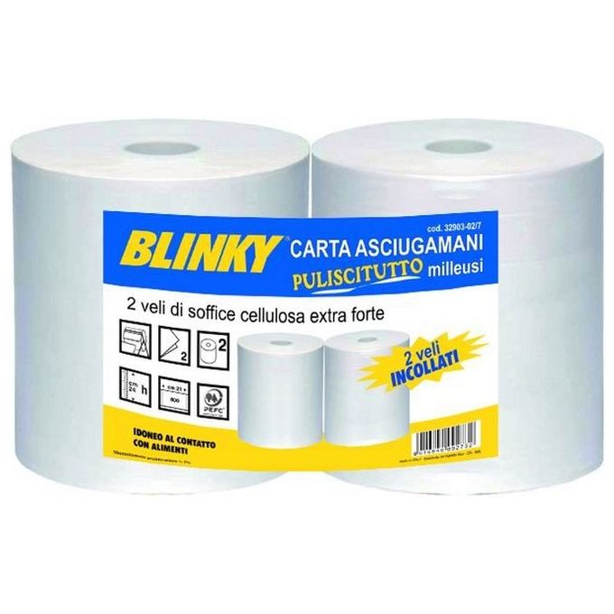 Vigor Carta Asciugamani Ws 2 Veli Extra-Forte 2 Rotoli Alimentare