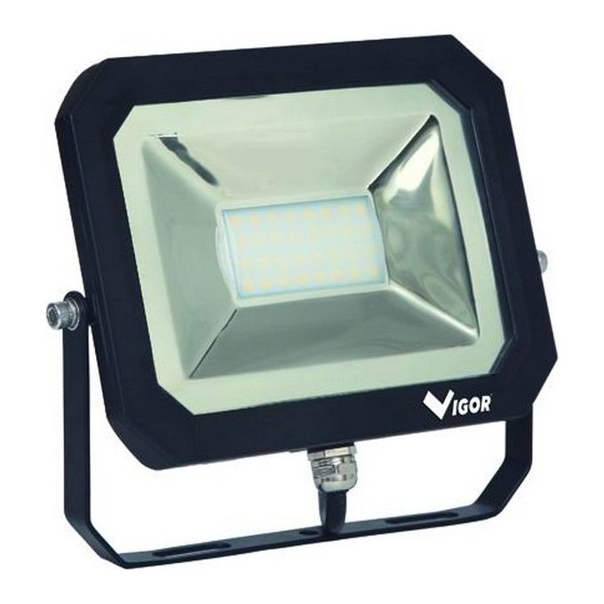 Proiettori Led Vigor Lumy Nero Luce Bianca 30W-2400 Lm