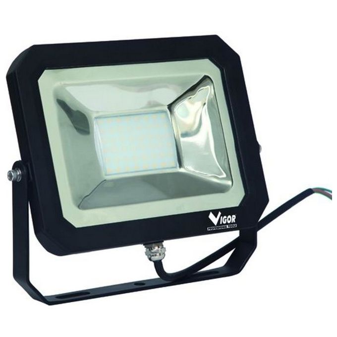 Proiettori Led Vigor Lumy Nero Luce Bianca 50W-3500 Lm