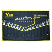 Serie Chiavi Combinate Vigor Crv-Din3113 Pezzi 25