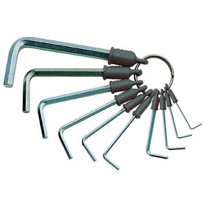 Serie Chiavi a Brugola Vigor Esagono Pz.10 mm. 1,5-10
