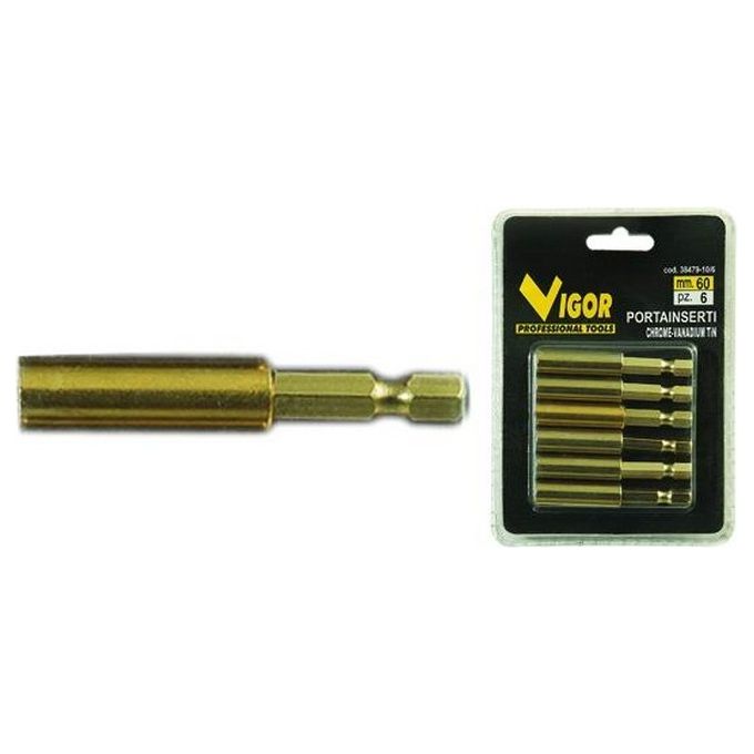 Vigor Portainserti Pezzi 6 Magnetico Mm.60
