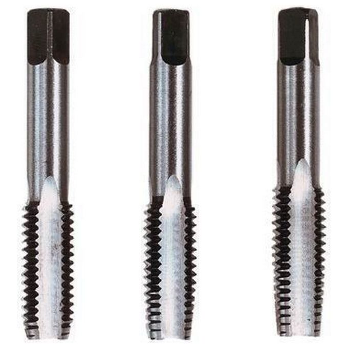 Maschi a Mano Passo Grosso Acciaio Hss Set 3 Pz mm.10x1,5