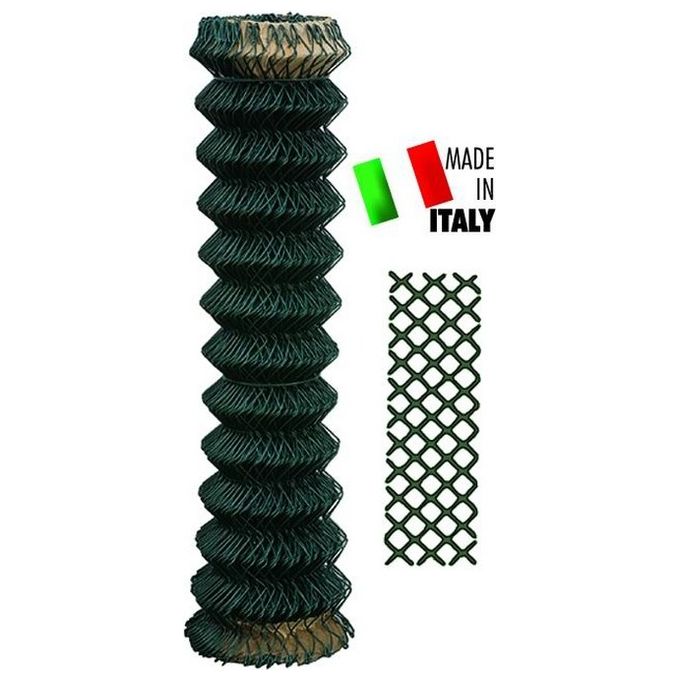 Griglia Plasticata 50x50 Rotolo Mt.20 Pesante H.cm. 175