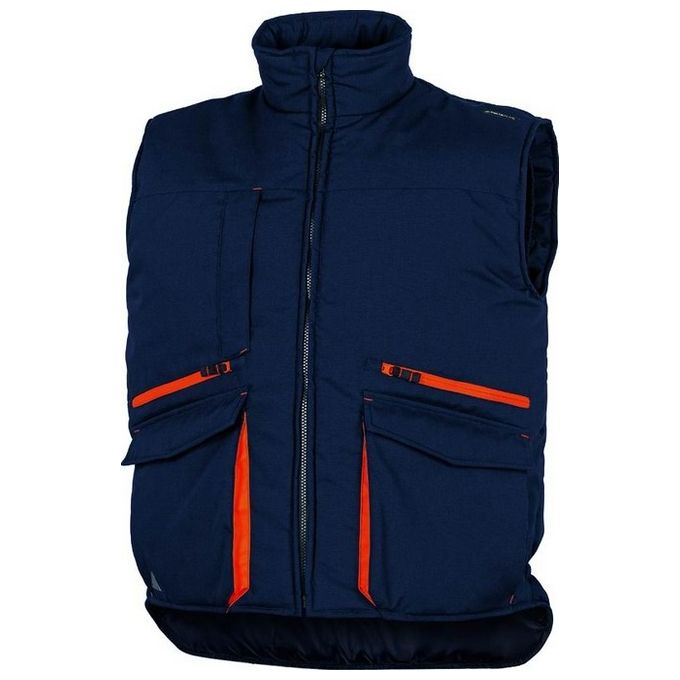 Gilet Deltaplus Imbottito Sierra 2 Blu-Orange Tg. L