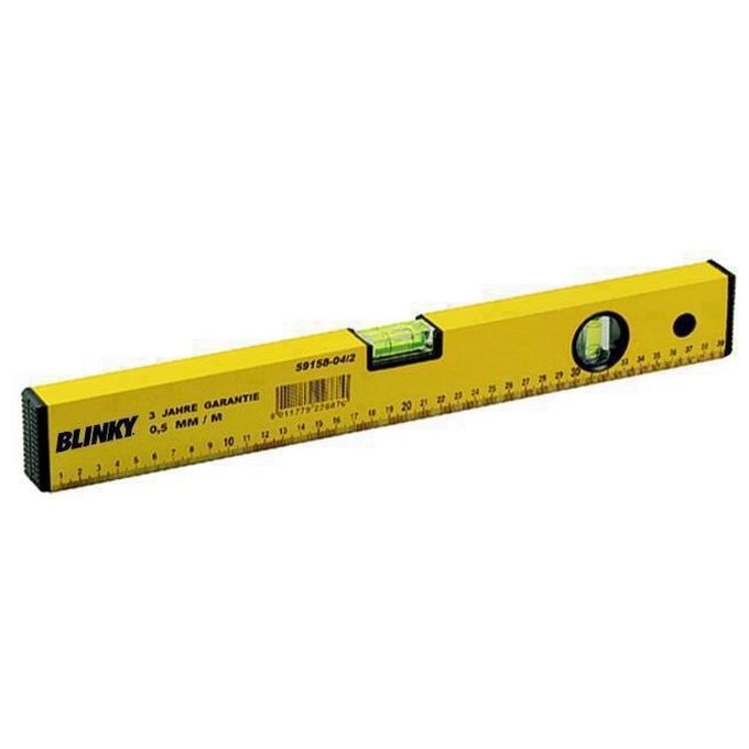 Livelli Blinky Alluminio 2 Bolle Gialli mm. 500