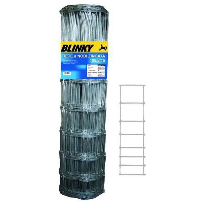Blinky Rete Zincata A Nodi Rotolo Mt.50 140-12-15