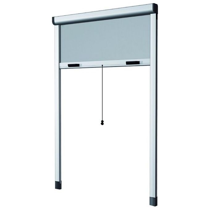 Zanzariere Alluminio Hu-Firma Verticale Bianco cm. 80x170