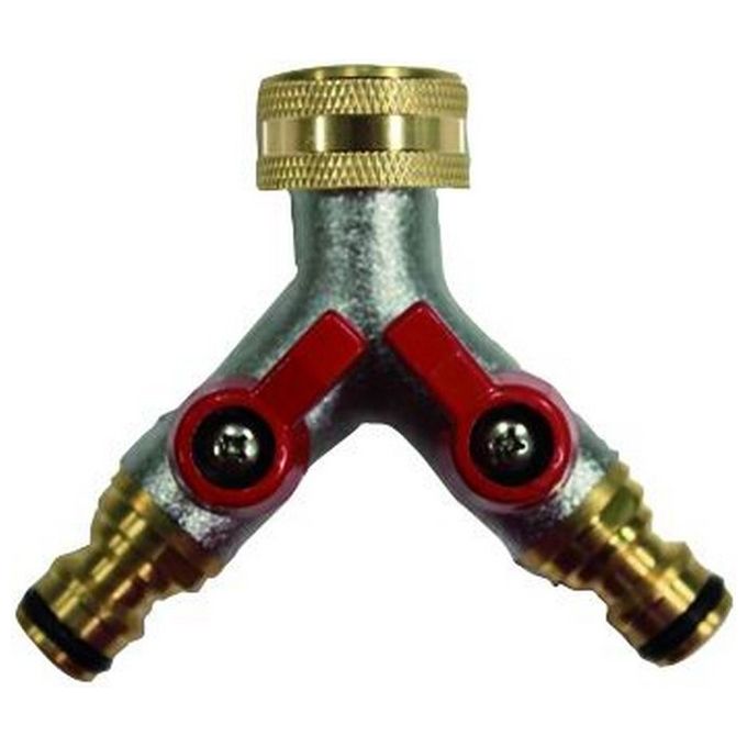 Raccordi Rapidi Ottone Vigor Rubinetti 3-4F 2Vie Rapido Art. 465