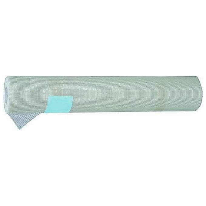 Rete Intonaco In Fibra Bianca 5x5 50M H.100 Leggera