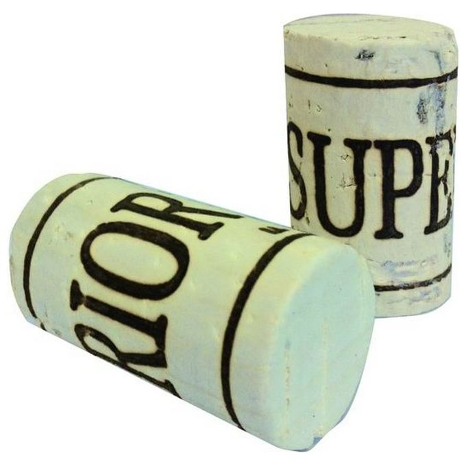 Tappi Sughero Paraffinati 82-Superiore 100 Pz mm. 26x45