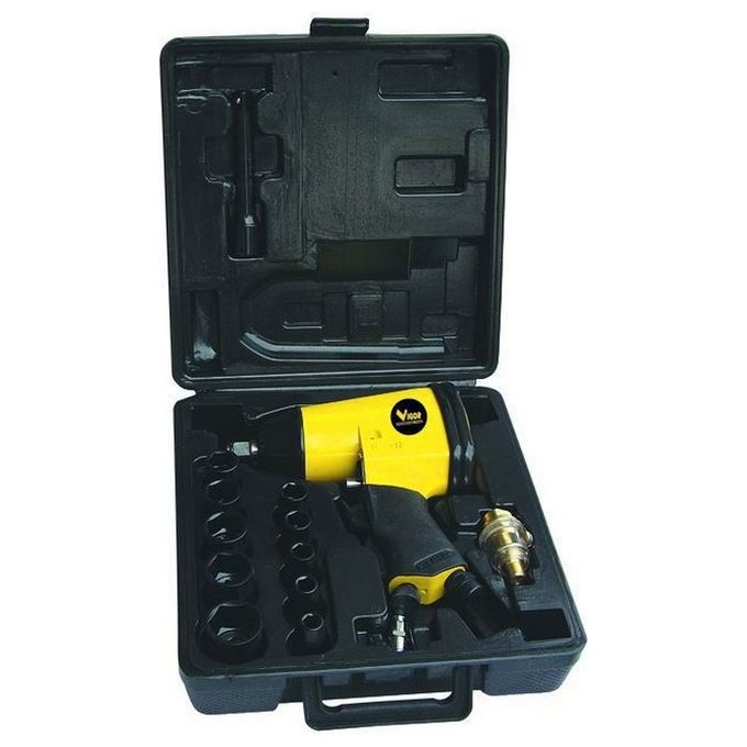 Avvitatori Hu-Firma Ad Aria Reversib Kit 17 Pz Attacco 1-2