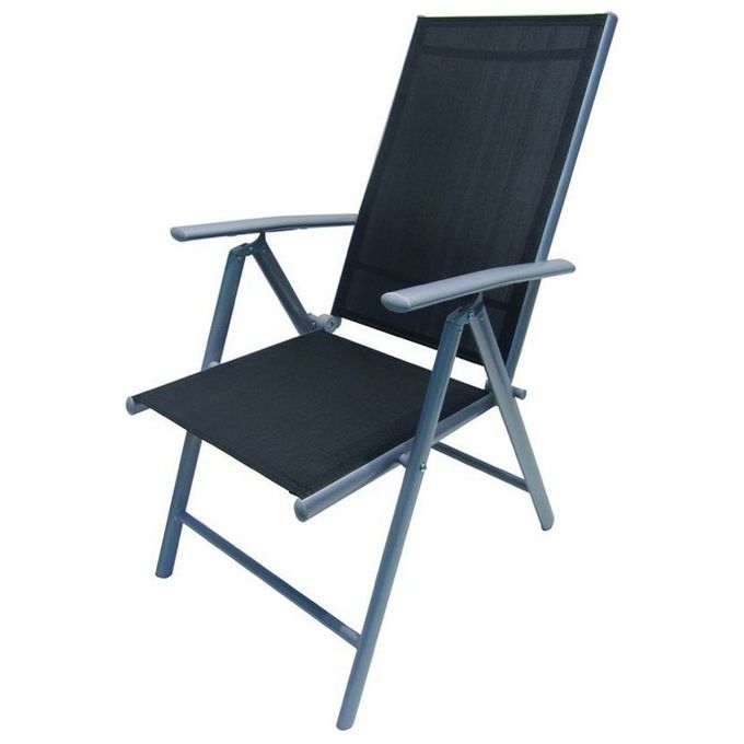 Sedie Acciaio Vigor Alu-Tex Pieghevoli 65x56x107