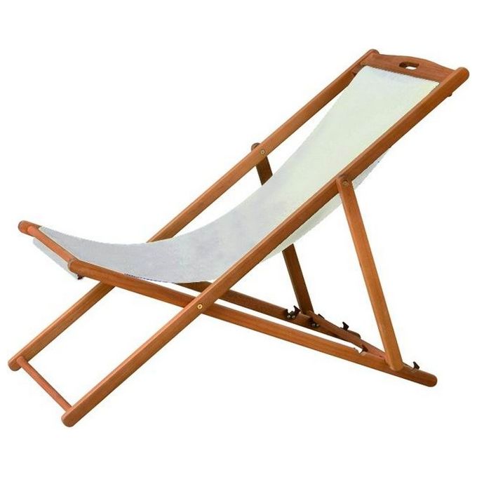 Vigor Sedia a Sdraio Cassandra In Legno 112x59x91