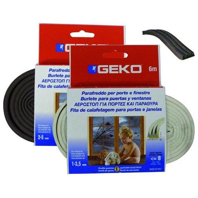 Parafreddo Strip Geko Profilo-P 9x5mm 6M Marrone