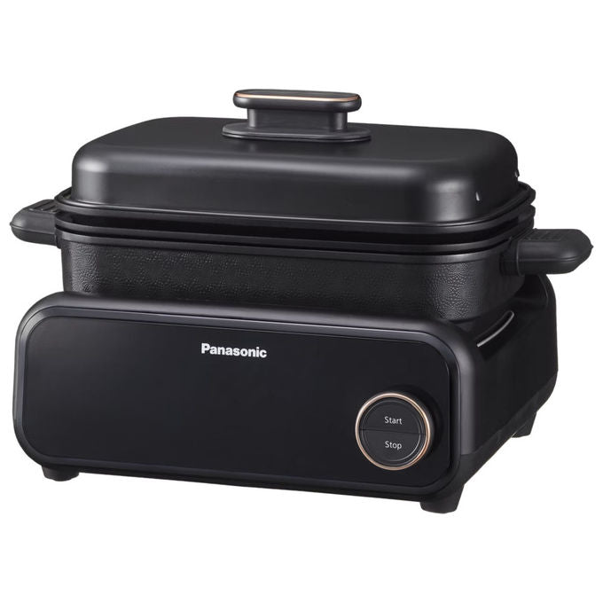 Panasonic NF-GM400KXE Multicooker 4 in 1 1400 W 9 Programmi Automatici Temperatura Regolabile 40 250 °C con Piastre Lavabili in Lavastoviglie colore Nero