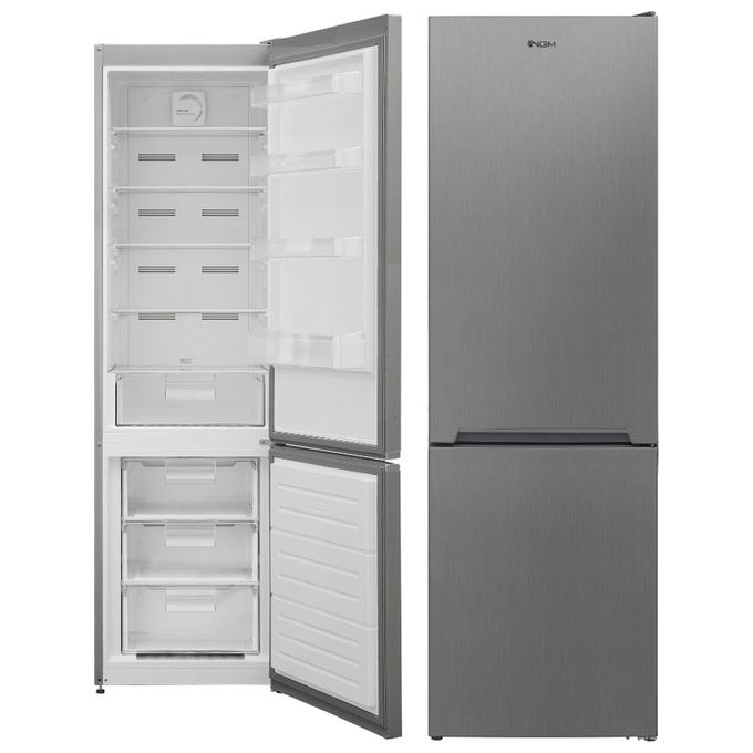 Ngm FR400 EX Frigorifero combinato 327 Litri Classe E No Frost Multi Cooling H 201 Inox