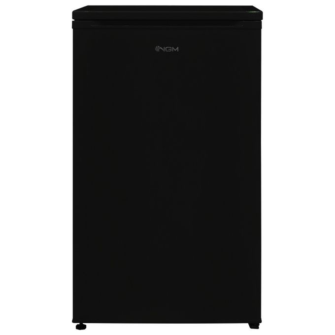 NGM FT140BK - Frigorifero monoporta 89 L, 82 cm, Classe E, 41 dB, Raffreddamento statico, porta reversibile, zona Fresh Food, nero