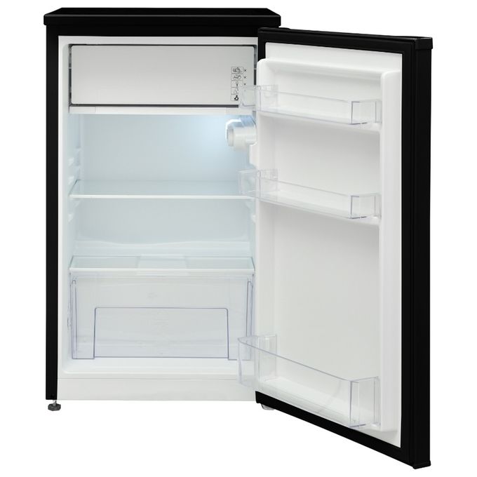 NGM FT140BK - Frigorifero monoporta 89 L, 82 cm, Classe E, 41 dB, Raffreddamento statico, porta reversibile, zona Fresh Food, nero