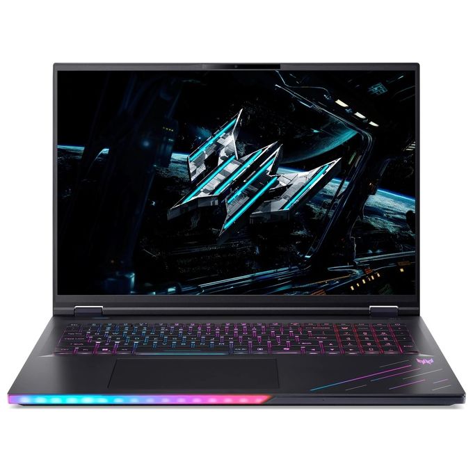 Acer PH18-73 Intel Core Ultra 9 RTX 5090 192GB RAM 5TB SSD Notebook Gaming Nero