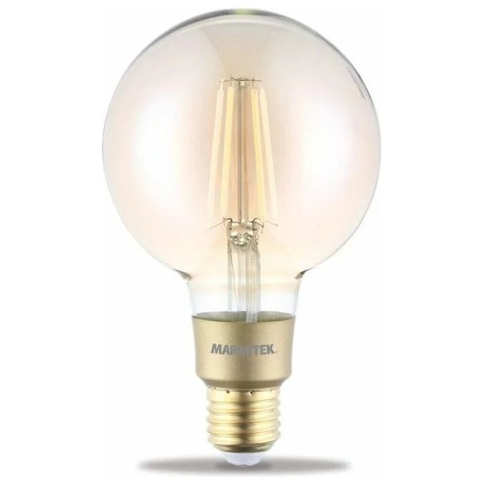 Nilox Glow LI Lampadina Intelligente 6W Trasparente Giallo Wi-Fi
