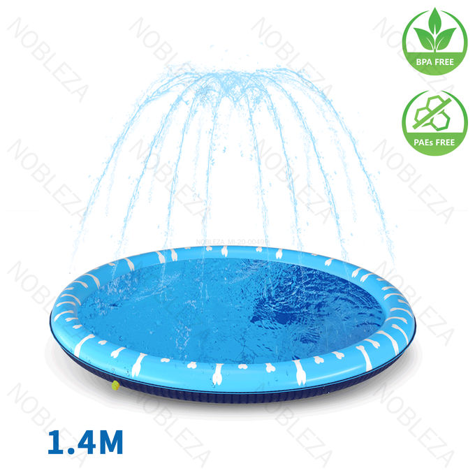 Nobleza Piscina gonfiabile splash Blu scuro,Azzurro