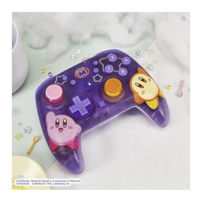Hori NSX-124E Horipad Turbo Gamepad Wireless per Nintendo Switch 2 con Pulsanti Programmabili e Sensori Giroscopici colore Viola