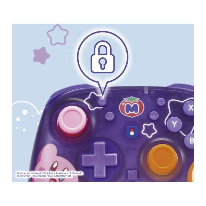 Hori NSX-124E Horipad Turbo Gamepad Wireless per Nintendo Switch 2 con Pulsanti Programmabili e Sensori Giroscopici colore Viola