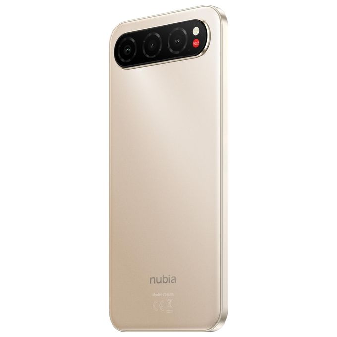 ZTE 6902176153822 Nubia Air Smartphone 5G 8GB RAM 256GB Oro 6.78'' AMOLED 120Hz colore Oro (Titanium Desert)