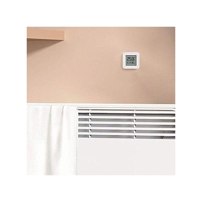 Xiaomi Mi Temperature and Humidity Monitor Monitor Temperatura e Umidita' Design Elegante Connessione Bluetooth Schermo 1.5 LCD Bianco Versione Italiana