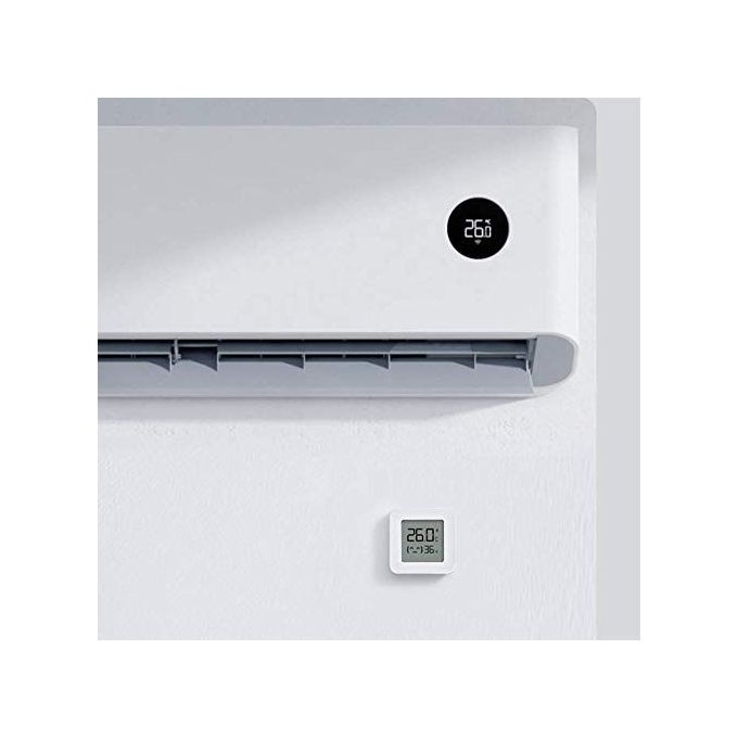 Xiaomi Mi Temperature and Humidity Monitor Monitor Temperatura e Umidita' Design Elegante Connessione Bluetooth Schermo 1.5 LCD Bianco Versione Italiana