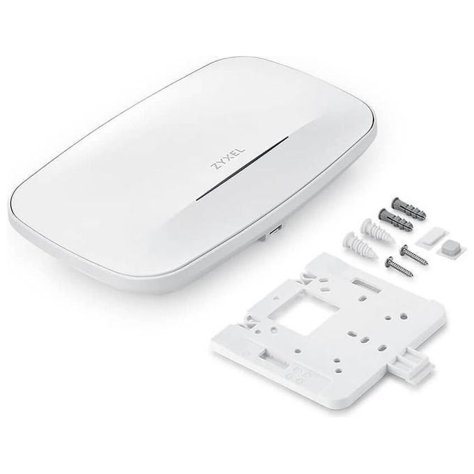Zyxel NWA210AXV2-EU0101F Punto Accesso WLAN Wi-Fi 6 Dual Band 2975 Mbit-s 2.5 Gigabit Ethernet PoE colore Bianco