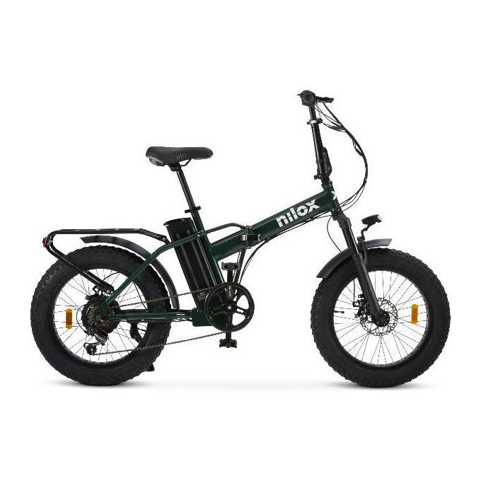 Nilox X8 Pro Bici Elettrica Verde 20 pollici, 250W, Acciaio