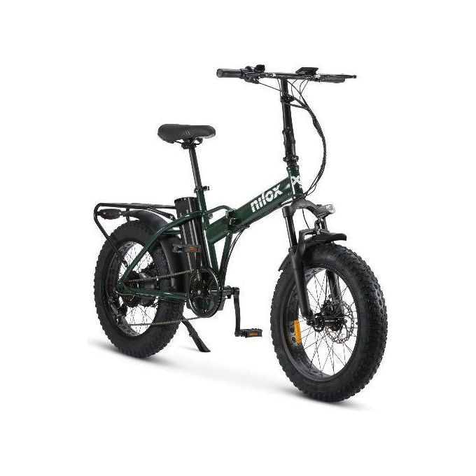 Nilox X8 Pro Bici Elettrica Verde 20 pollici, 250W, Acciaio