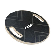 Nilox Balance Board Tavoletta Propriocettiva in Legno Indurito
