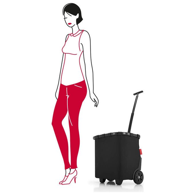 Reisenthel OE7040 carrycruiser Borsa trolley Poliestere 40 L con ruote 2 Altezza 47.5 cm Larghezza 42 cm Profondita' 32 cm colore Nero