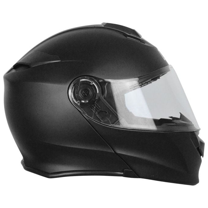 Origine Casco modulare in ABS DELTA BASIC SOLID Nero Opaco taglia L
